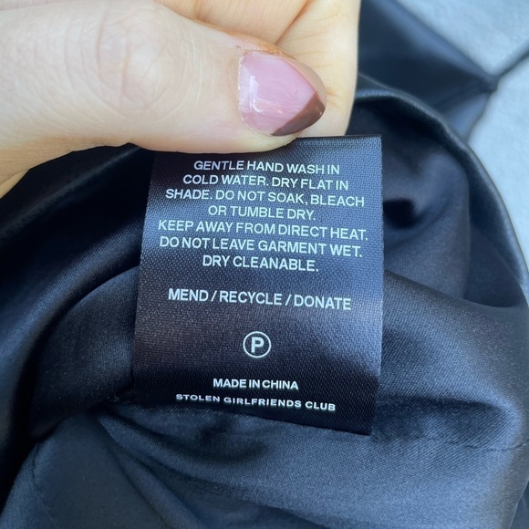 Stolen Girlfriends Club Black Night Dress - Picture 10 of 10